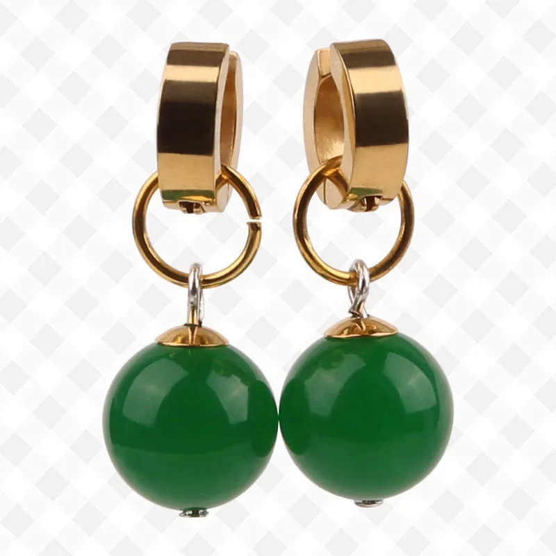 Drop Earrings - 2026 Vegetto Potara Kolczyk Czarny Son