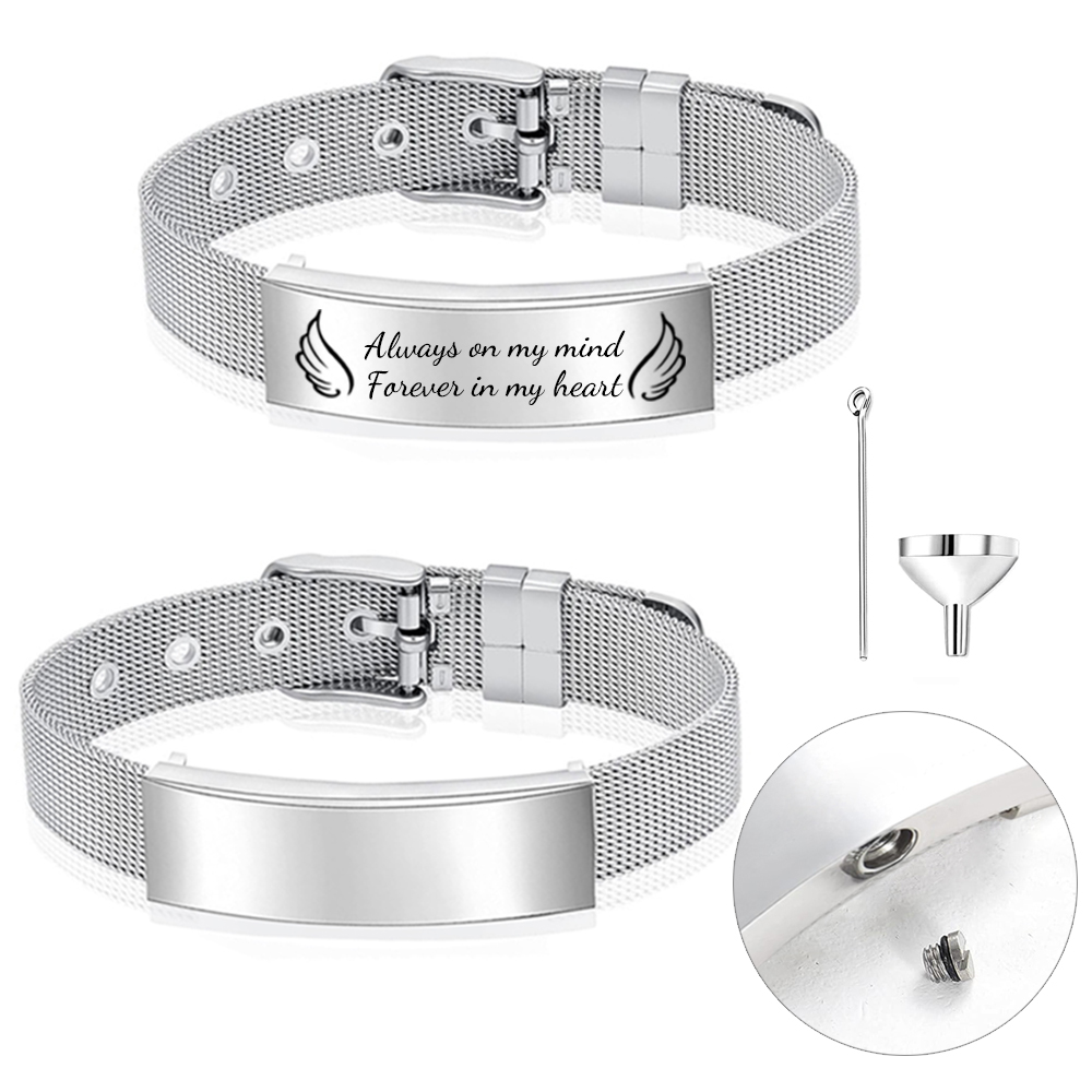 Jewelry Watches For Men - Biżuteria kremacyjna Bransoletka z urną dla