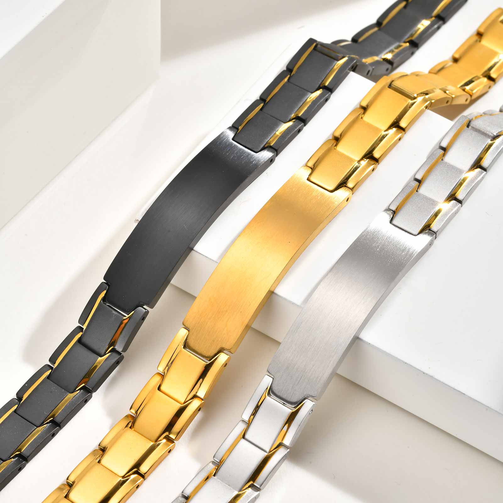 Bransoletka męska ze stali nie – Jewelry Watches For Men recenzja i cena