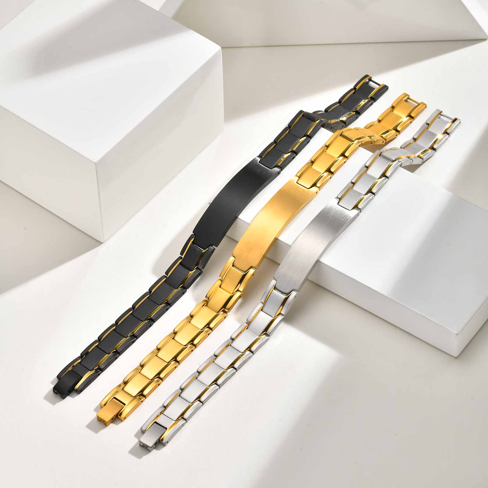 Bransoletka męska ze stali nie – Jewelry Watches For Men recenzja i cena
