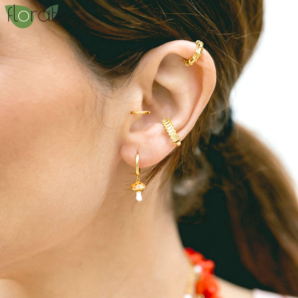 1 szt. Pozłacane 18-karatowym  – Ear Cuff No Piercing recenzja i cena