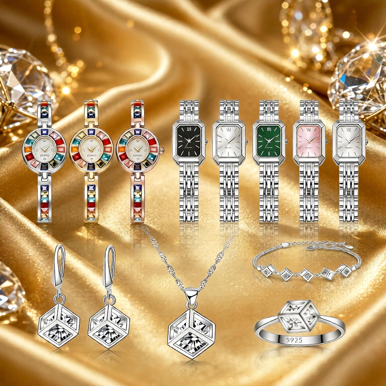 Wykwintny zestaw biżuterii dla – Best Jewelry Watches Women recenzja i cena