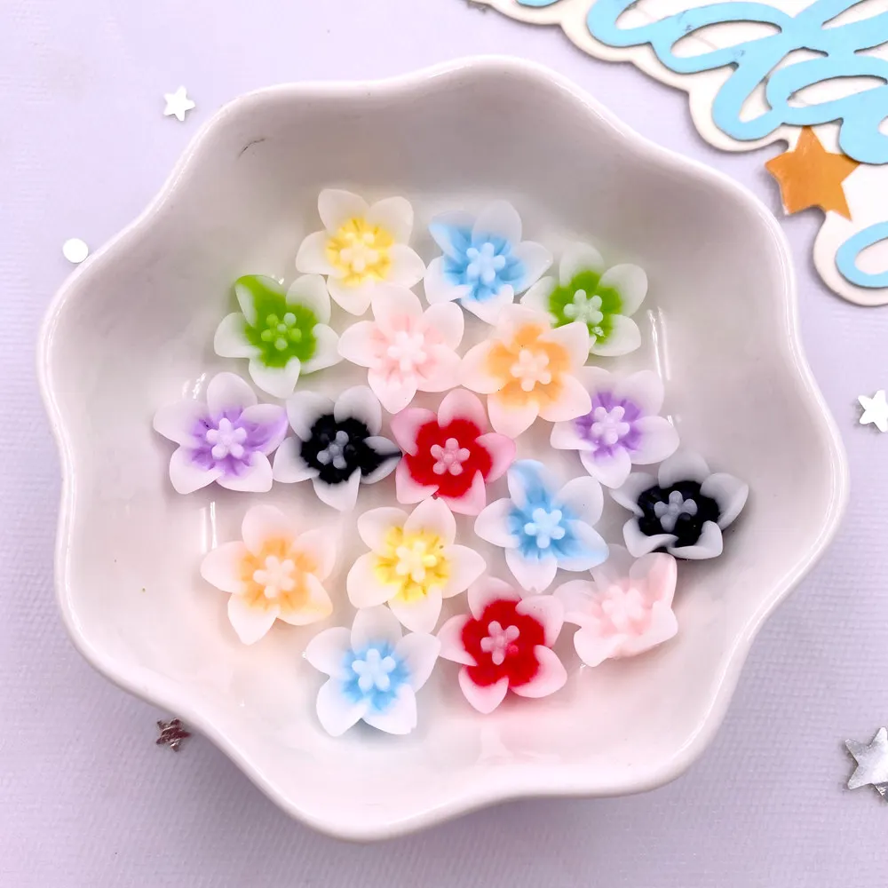 50pcs Resin 13mm Colorful 3D M – Paradise Jewelry & Watches Llc Photos recenzja i cena