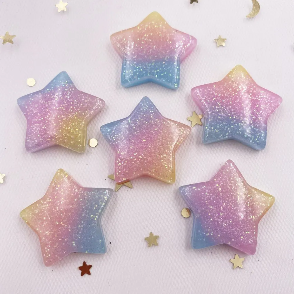 10 sztuk brokat Kawaii żywica  – Paradise Jewelry & Watches Llc Photos recenzja i cena