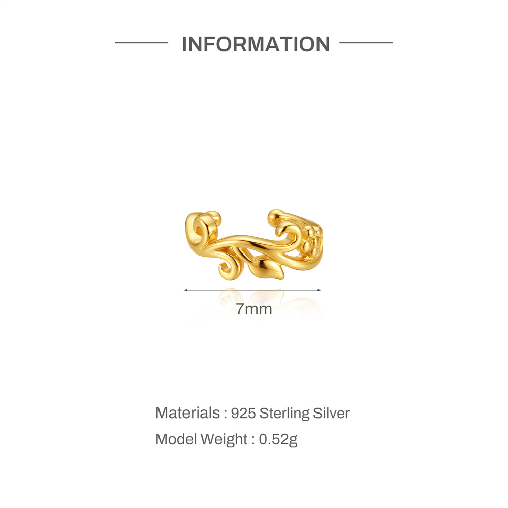 Aide 925 Srebro Próby, Pozłaca – Ear Cuff No Piercing recenzja i cena