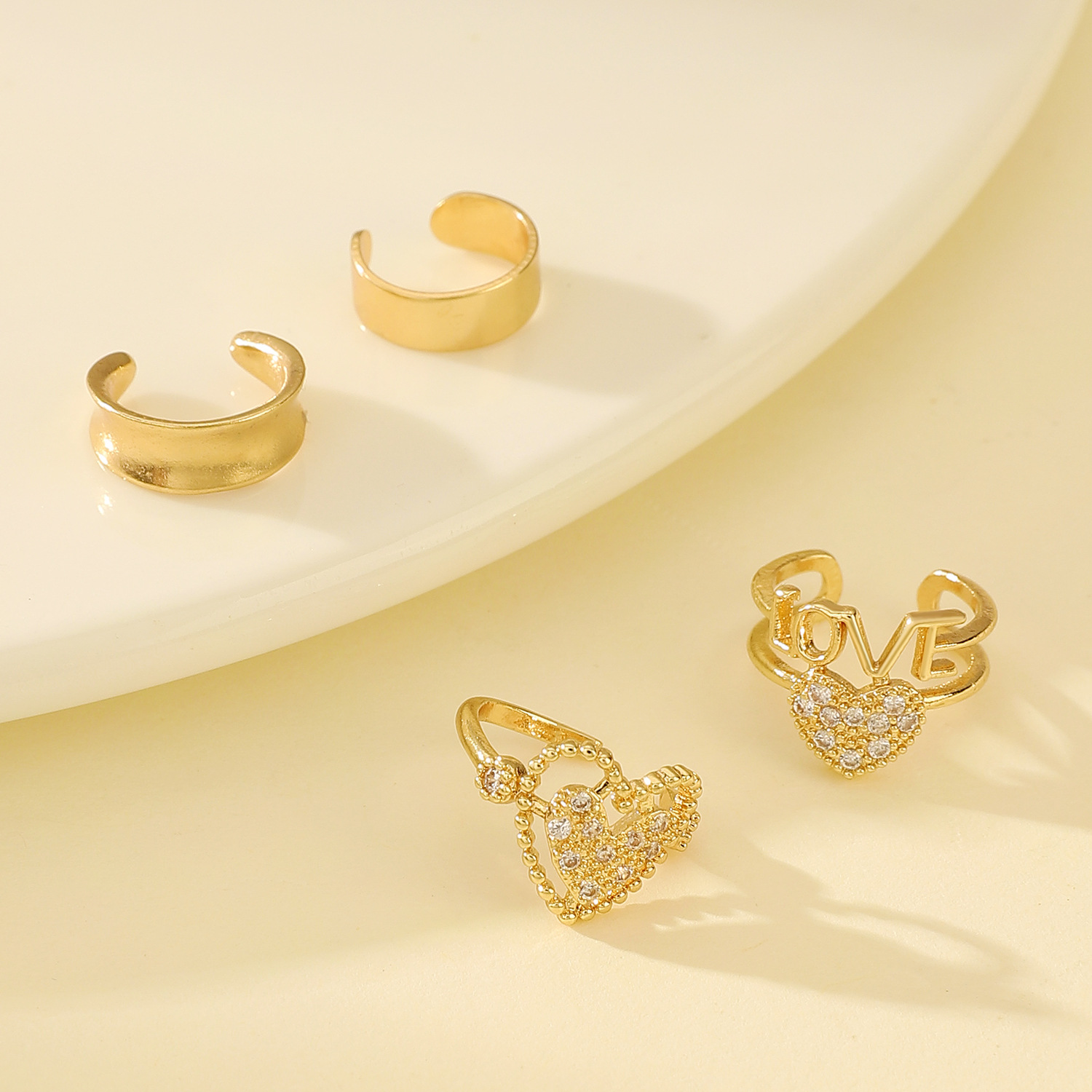 Koreańska moda Cyrkonowe kolcz – Ear Cuff No Piercing recenzja i cena