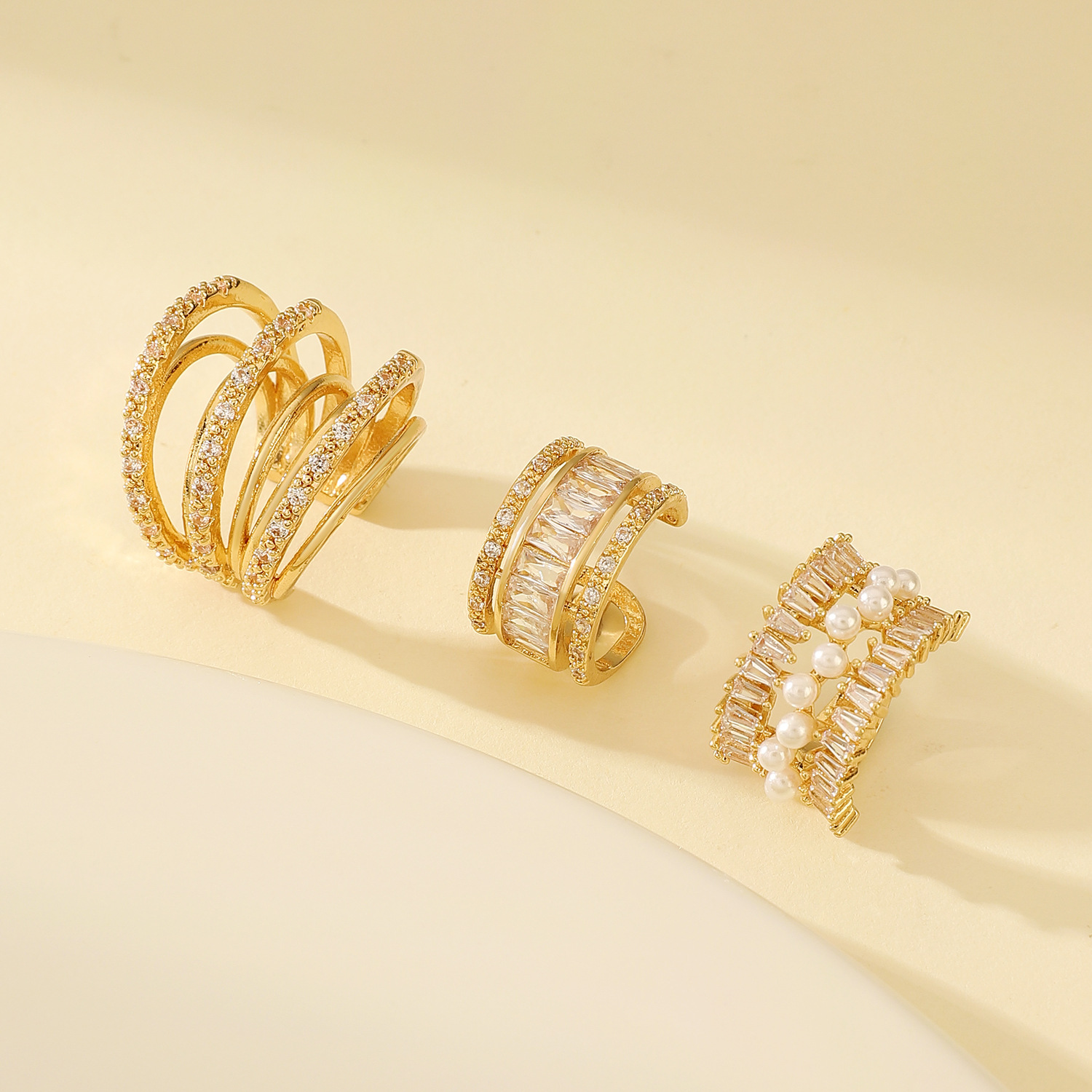 Koreańska moda Cyrkonowe kolcz – Ear Cuff No Piercing recenzja i cena