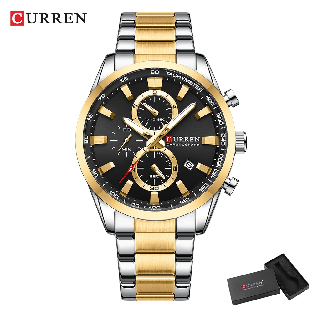 CURREN Casual Quartz Chrono Sp – Jewellery Watch recenzja i cena