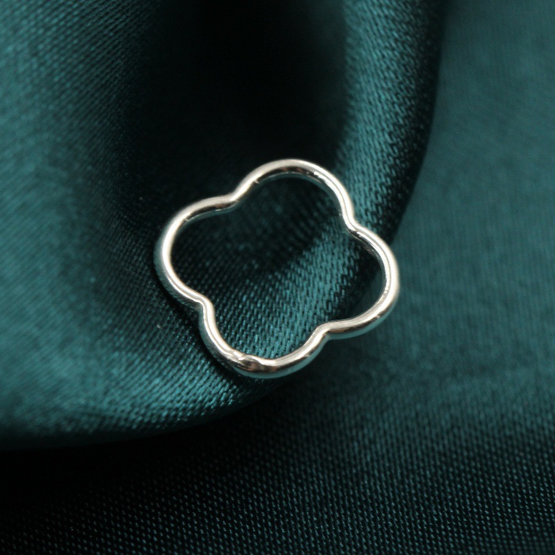 Kółko łącznikowe w kształcie c – Sterling Silver Ring recenzja i cena