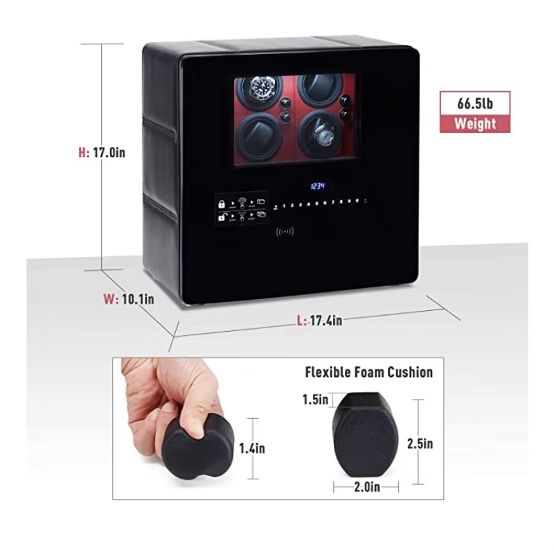 Luksusowe automatyczne rotator – Jewelry Box With Watches recenzja i cena