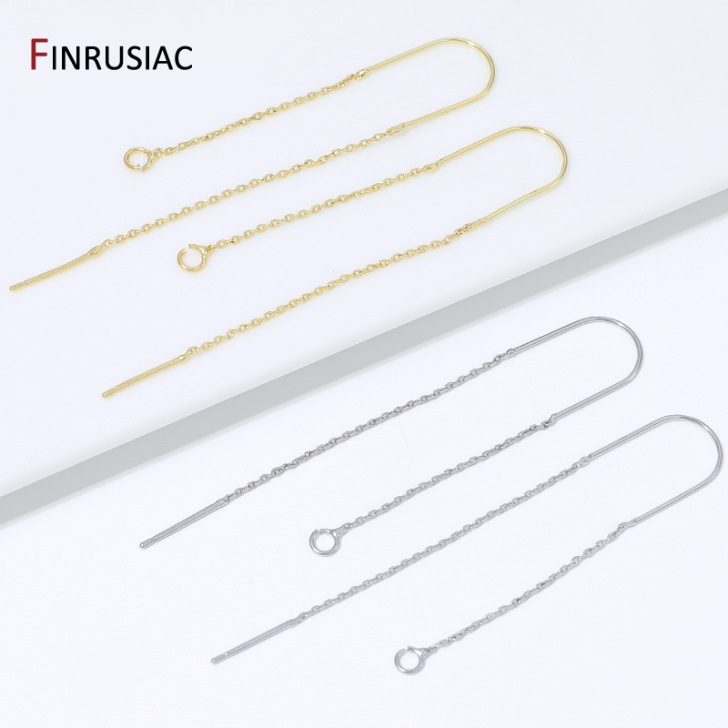 Pozłacane 18-karatowym złotem  – Drop Earrings recenzja i cena