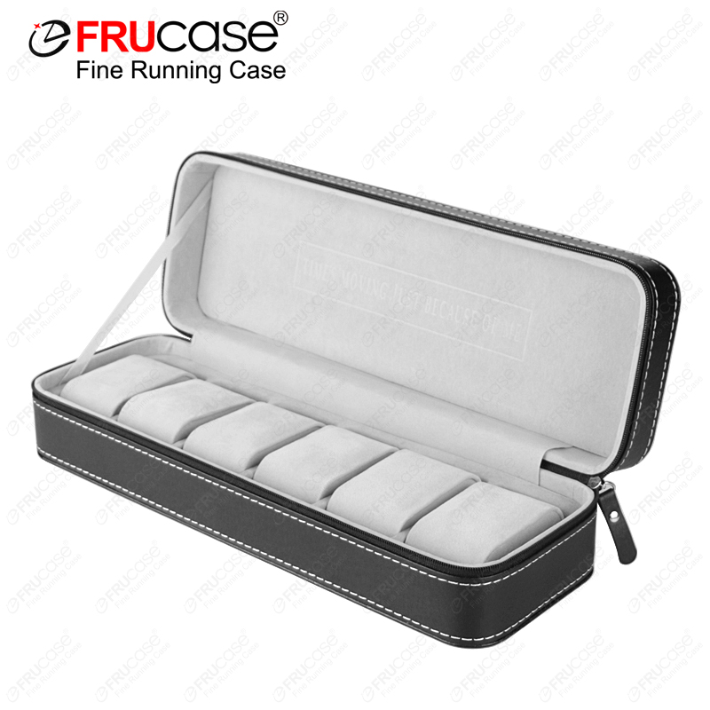 FRUCASE czarny zegarek Box 6/1 – Best Jewelry Watches recenzja i cena