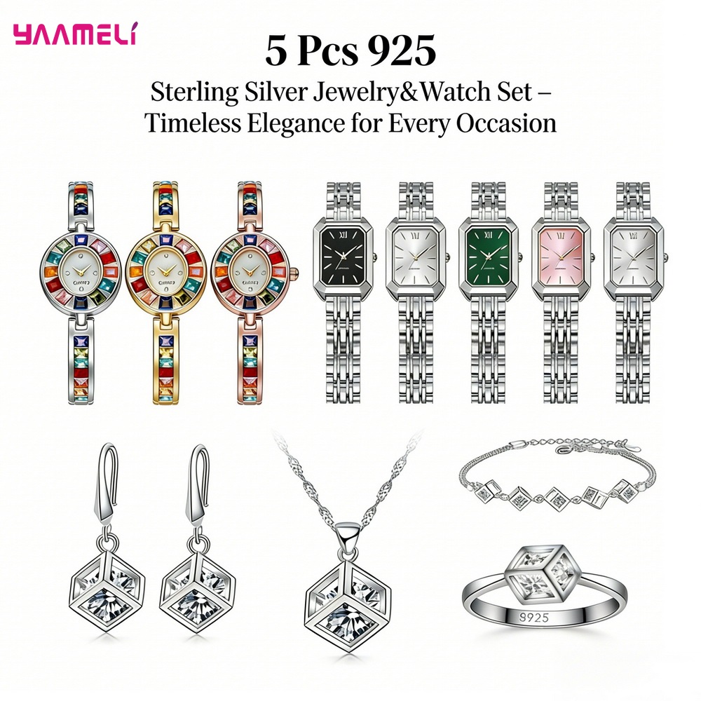 Luksusowy zestaw biżuterii ze  – Best Jewelry Watches Women recenzja i cena