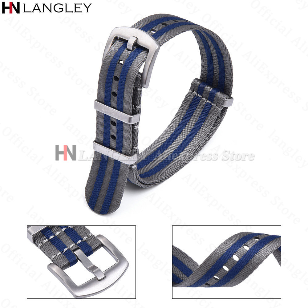 Pasek nylonowy 18mm 20mm 22mm  – Omega Watch Seamaster recenzja i cena